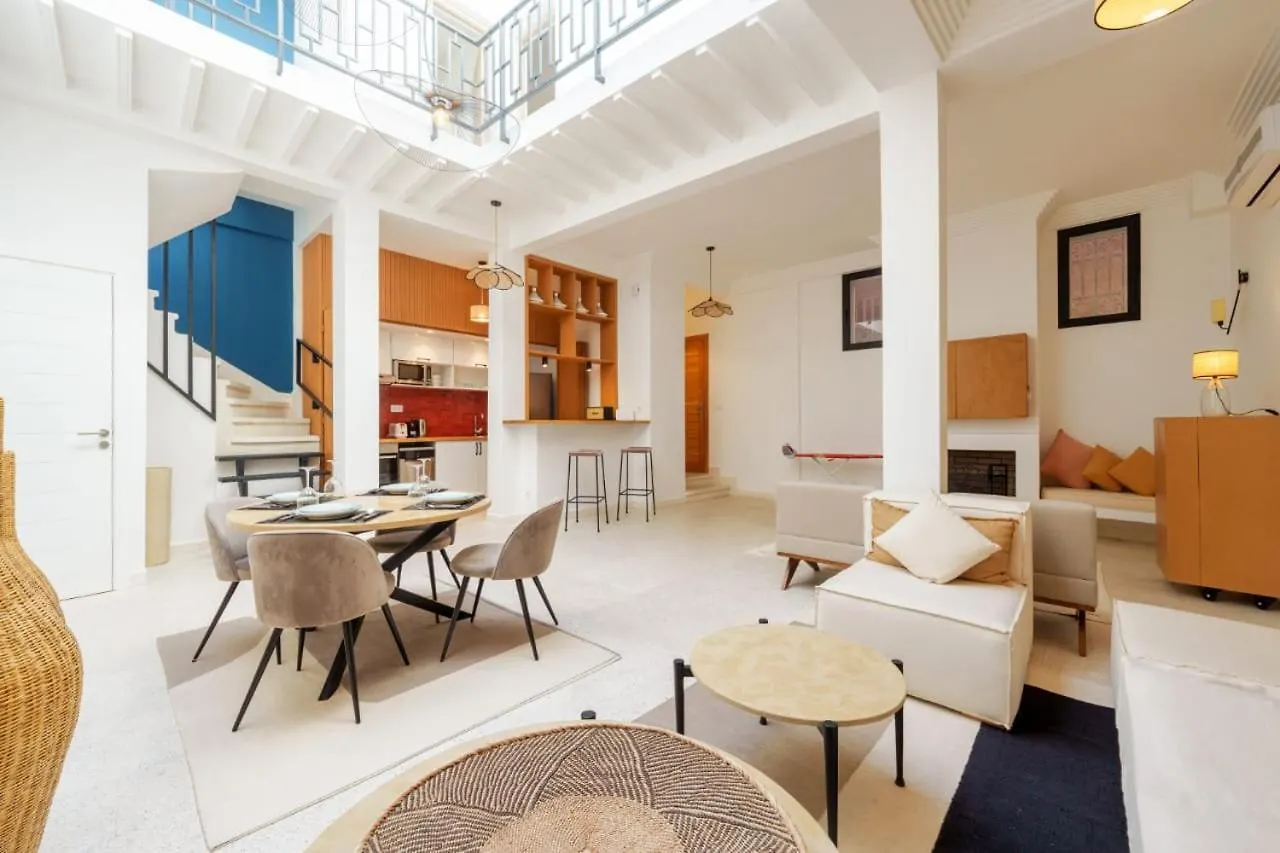 Villa Riad Privatise - 2 Chambres & Petit Dejeuner -Terrasse Marrakesh